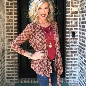 Cabi Ringleader Wrap Top